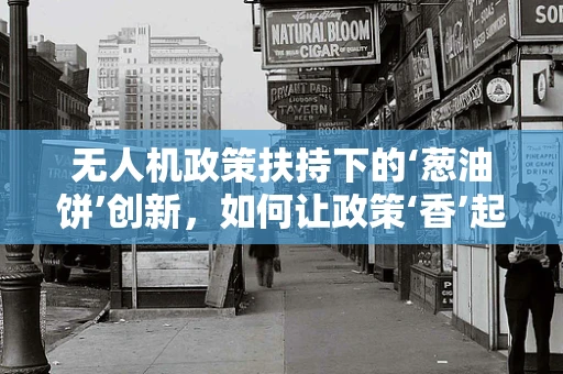 无人机政策扶持下的‘葱油饼’创新，如何让政策‘香’起来？
