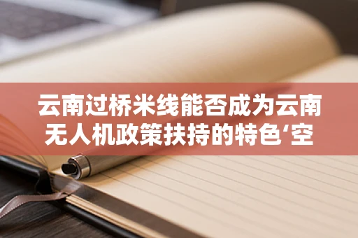 云南过桥米线能否成为云南无人机政策扶持的特色‘空中名片’？