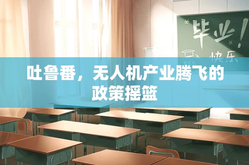 吐鲁番，无人机产业腾飞的政策摇篮