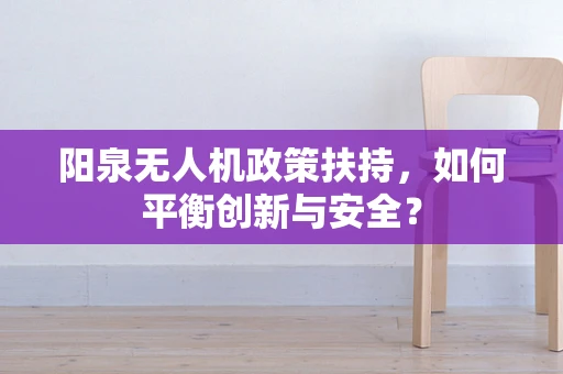 阳泉无人机政策扶持，如何平衡创新与安全？