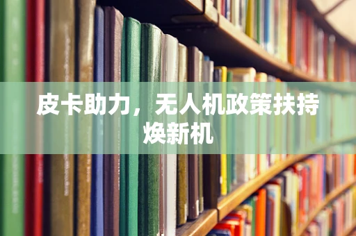 皮卡助力，无人机政策扶持焕新机