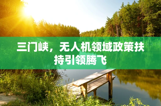 三门峡，无人机领域政策扶持引领腾飞