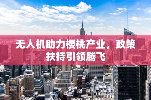 无人机助力樱桃产业，政策扶持引领腾飞
