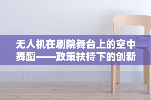 无人机在剧院舞台上的空中舞蹈——政策扶持下的创新应用之问？