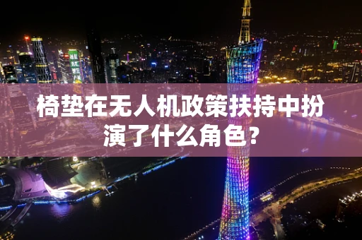 椅垫在无人机政策扶持中扮演了什么角色？