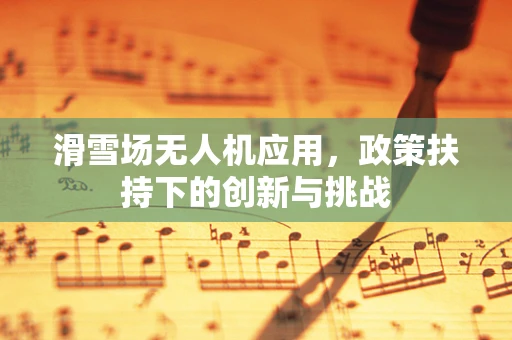 滑雪场无人机应用，政策扶持下的创新与挑战