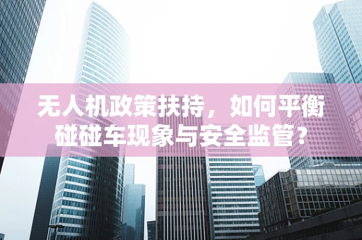无人机政策扶持，如何平衡碰碰车现象与安全监管？