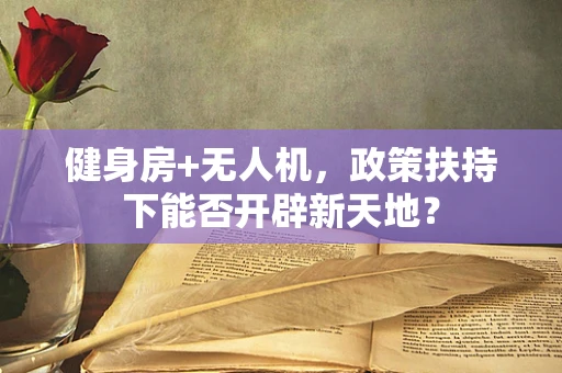 健身房+无人机，政策扶持下能否开辟新天地？