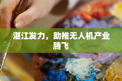 湛江发力，助推无人机产业腾飞