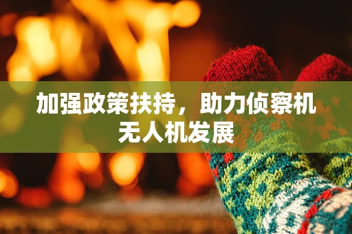 加强政策扶持，助力侦察机无人机发展