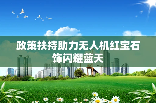 政策扶持助力无人机红宝石饰闪耀蓝天