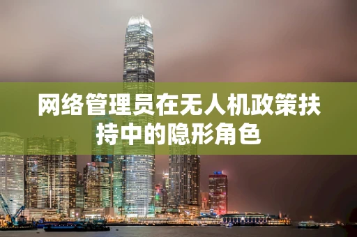 网络管理员在无人机政策扶持中的隐形角色
