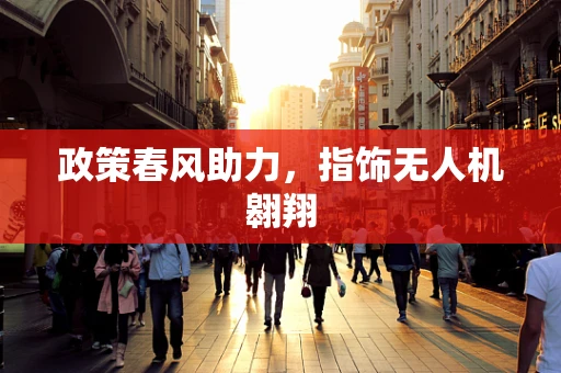 政策春风助力，指饰无人机翱翔