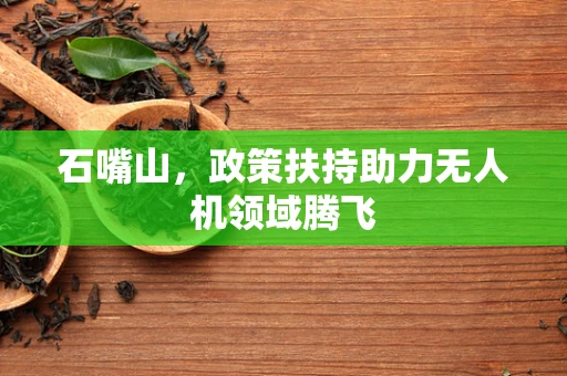 石嘴山，政策扶持助力无人机领域腾飞