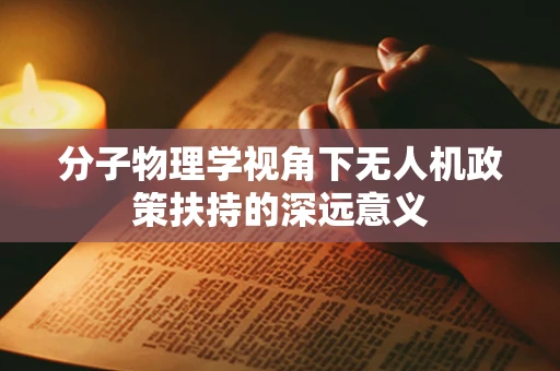 分子物理学视角下无人机政策扶持的深远意义