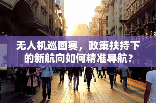 无人机巡回赛，政策扶持下的新航向如何精准导航？
