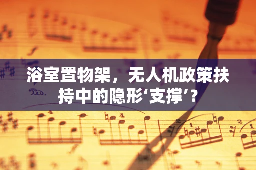 浴室置物架，无人机政策扶持中的隐形‘支撑’？