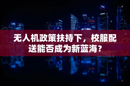 无人机政策扶持下，校服配送能否成为新蓝海？