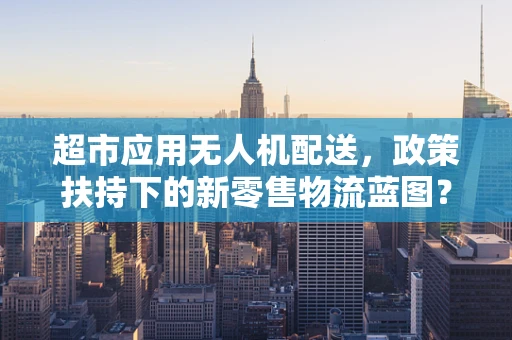 超市应用无人机配送，政策扶持下的新零售物流蓝图？