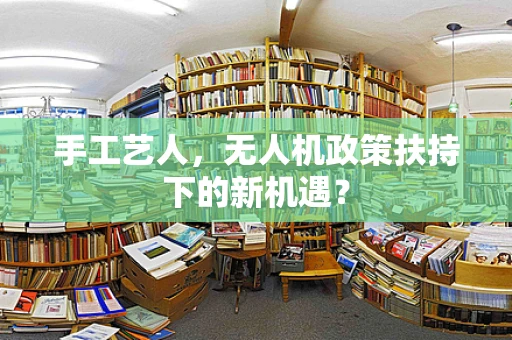 手工艺人，无人机政策扶持下的新机遇？