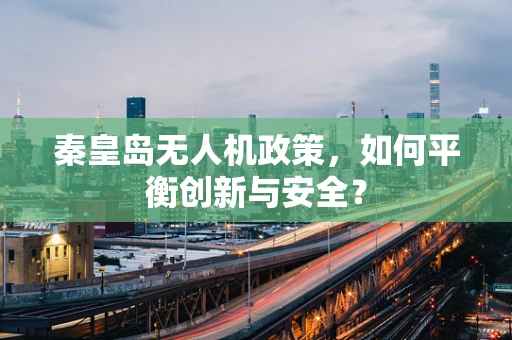 秦皇岛无人机政策，如何平衡创新与安全？