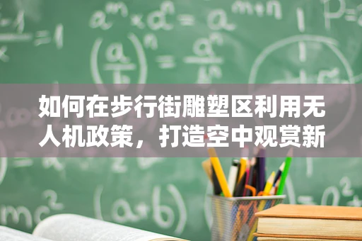 如何在步行街雕塑区利用无人机政策，打造空中观赏新体验？