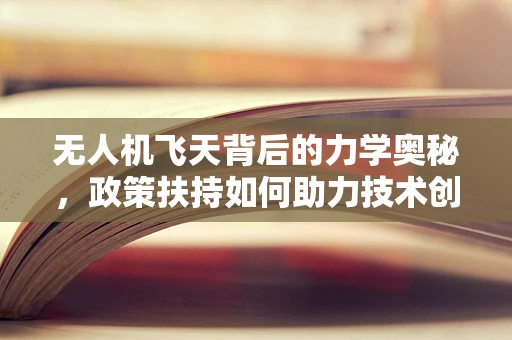无人机飞天背后的力学奥秘，政策扶持如何助力技术创新？