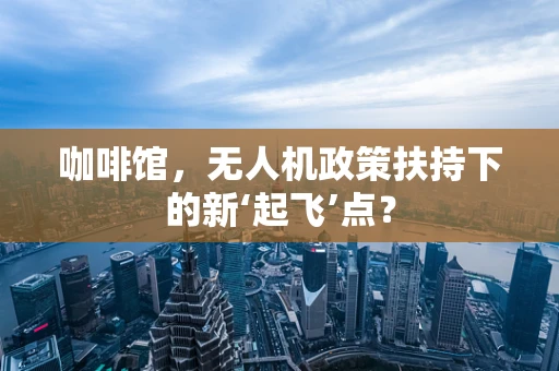 咖啡馆，无人机政策扶持下的新‘起飞’点？