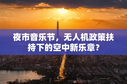 夜市音乐节，无人机政策扶持下的空中新乐章？
