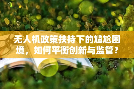 无人机政策扶持下的尴尬困境，如何平衡创新与监管？