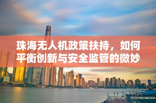 珠海无人机政策扶持，如何平衡创新与安全监管的微妙平衡？