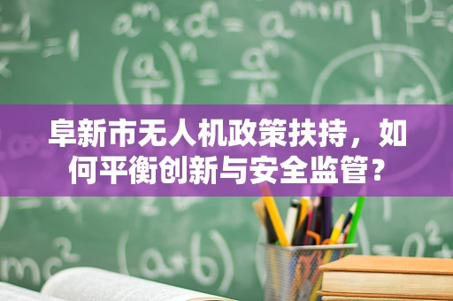 阜新市无人机政策扶持，如何平衡创新与安全监管？