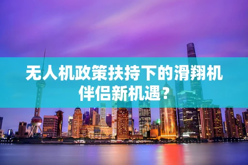 无人机政策扶持下的滑翔机伴侣新机遇？