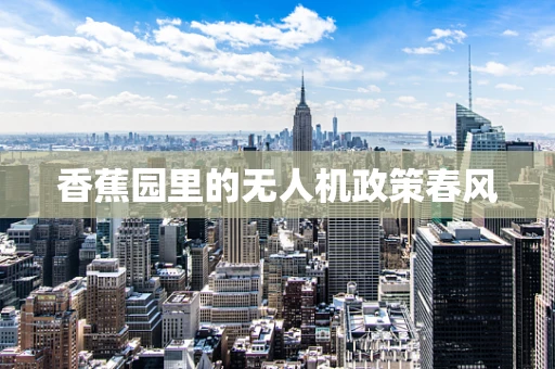 香蕉园里的无人机政策春风