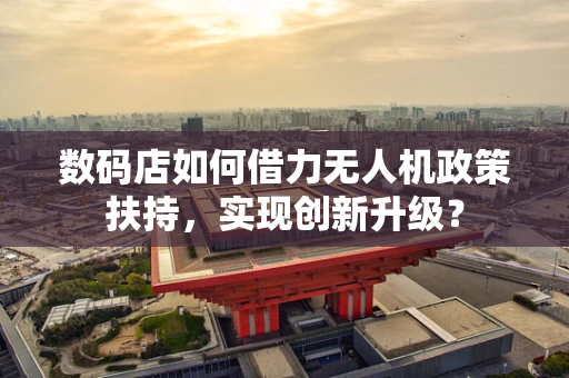 数码店如何借力无人机政策扶持，实现创新升级？