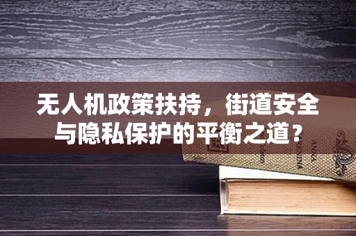 无人机政策扶持，街道安全与隐私保护的平衡之道？