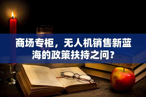 商场专柜，无人机销售新蓝海的政策扶持之问？