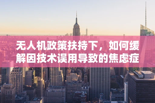 无人机政策扶持下，如何缓解因技术误用导致的焦虑症？
