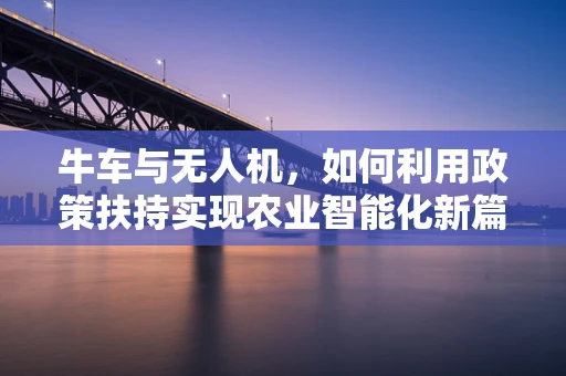 牛车与无人机，如何利用政策扶持实现农业智能化新篇章？