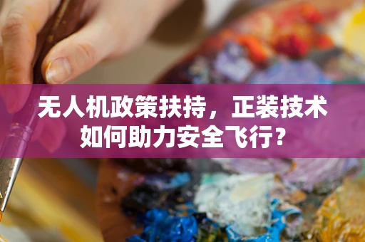 无人机政策扶持，正装技术如何助力安全飞行？