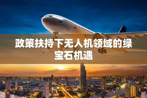 政策扶持下无人机领域的绿宝石机遇