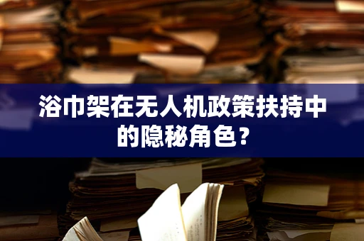 浴巾架在无人机政策扶持中的隐秘角色？
