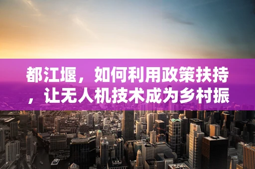 都江堰，如何利用政策扶持，让无人机技术成为乡村振兴的新引擎？
