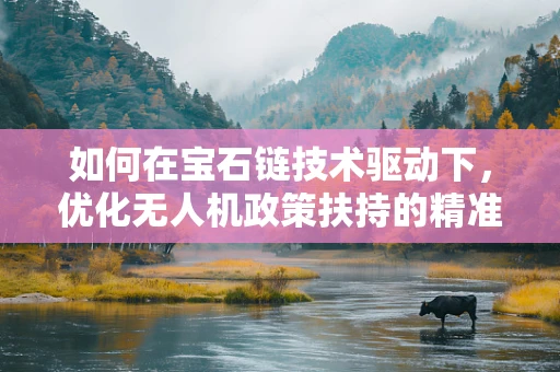 如何在宝石链技术驱动下，优化无人机政策扶持的精准度与效率？
