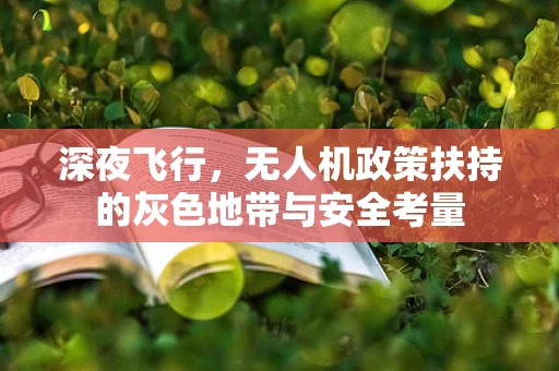 深夜飞行，无人机政策扶持的灰色地带与安全考量