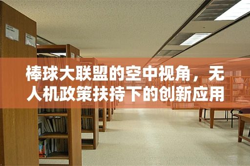 棒球大联盟的空中视角，无人机政策扶持下的创新应用探索