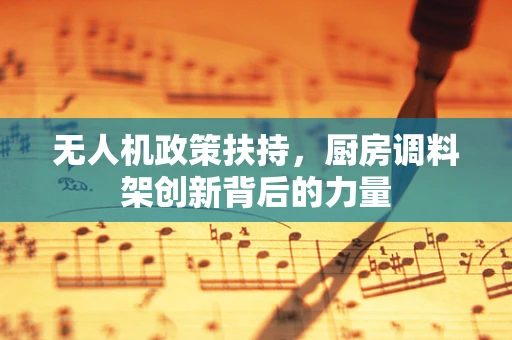 无人机政策扶持，厨房调料架创新背后的力量