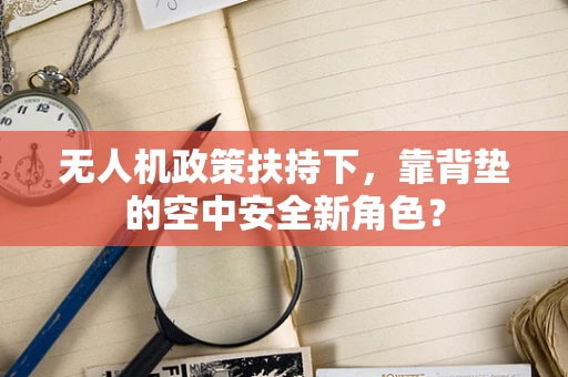 无人机政策扶持下，靠背垫的空中安全新角色？