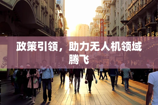 政策引领，助力无人机领域腾飞