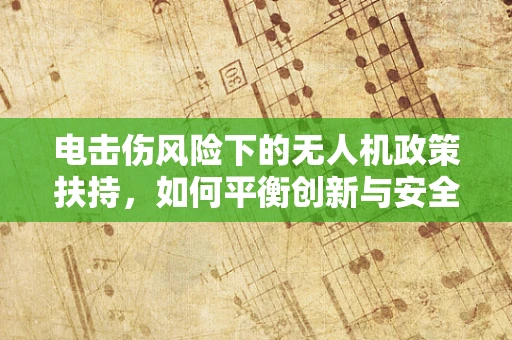 电击伤风险下的无人机政策扶持，如何平衡创新与安全？